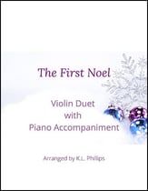 The First Noel Violin Duet with Piano P.O.D. cover